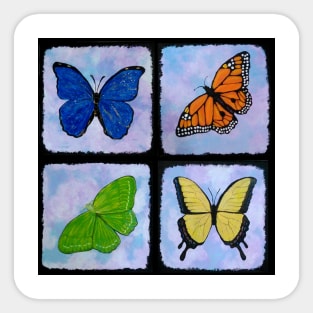 Elemental Butterflies Sticker
